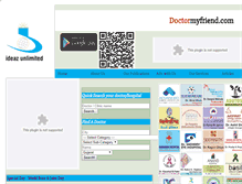 Tablet Screenshot of doctormyfriend.com